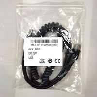Câble de scanner de codes-barres en spirale SOTESIN 3m pour Zebra LI3608 LI3678 DS3608 DS3678 10P10C RJ45 vers USB