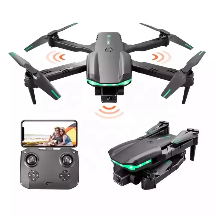 Hot sell KK3 Pro Drone 4K Professional Dual Camera Wifi FPV Three Sides Obstacle Avoidance Unmanned Quadcopter drones