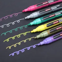 GXIN 30 Colori Acrilica a base D'acqua pennarello Vernice set per Studenti di Disegno