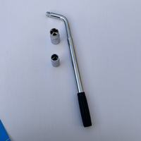 Clé à douille extensible pour démontage automobile, clé à écrous de roue pour réparation de pneus, outil de démontage d'écrous de roue