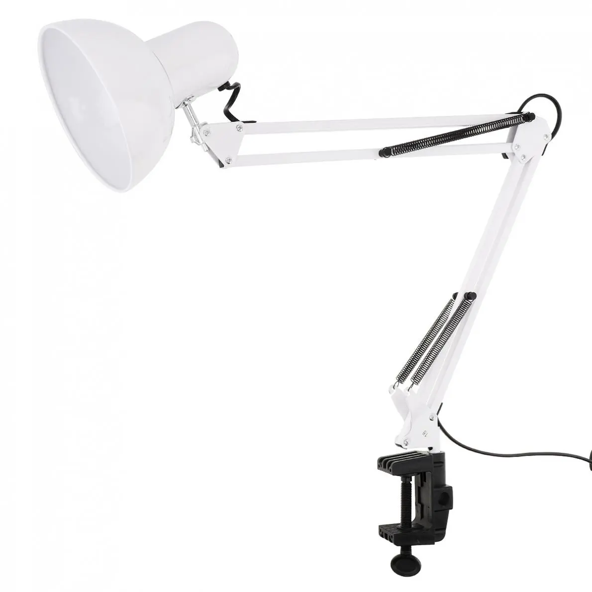 Lampe de bureau ou de lecture pliable, à pince, pour le bureau, le travail