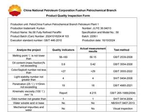 Kunlun ขี้ผึ้งพาราฟินบริสุทธิ์54-56และ58-60, 58-60ขี้ผึ้งพาราฟินสำหรับทำเทียน - Product Image 4