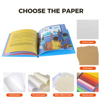 Service d'impression de livres reliés personnalisés en usine OEM, livres reliés de haute qualité, impression à la demande, couverture rigide, livre pour enfants