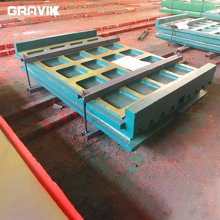 Запчасти для гидравлической щековой дробилки Nordberg Terex Telsmith, стационарная и поворотная Щековая пластина C96 C106 C110 C120 и QJ341 CT 2036