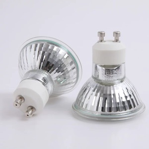 Lampes halogènes GU10 Éclairage intérieur <span class=keywords><strong>Ampoule</strong></span> halogène 220-240V Lampe chauffante infrarouge Verre Aluminium Gu10 Gz10 Lightening 2800 3200k - Product Image 1