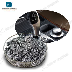 Pigmento de pasta de aluminio y plata a base de solvente producido en fábrica, tamaño de partícula de 12 Um para aplicación de pulverización de pintura de reacabado automotriz - Product Image 5