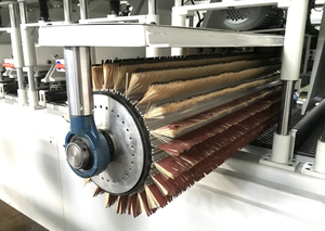 Máy chà nhám bàn chải gỗ chất lượng cao, máy chà nhám bàn chải dùng trong chế tác gỗ, máy chà nhám tạo hình cho cửa tủ - Product Image 5