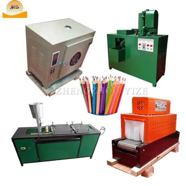 Prijs Van Potlood Productie Machine Afval Papier Recycling Machine Voor Maken Potlood Kleur Potlood Machine