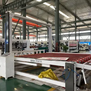 Caixa ondulada Totalmente Automático Impressora Flexo Slotter Die Cutter