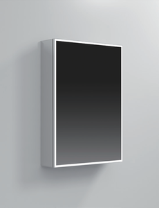 Armoire de salle de bain rectangulaire à écran tactile <span class=keywords><strong>MEBO</strong></span>, miroir intelligent avec éclairage LED - Product Image 2