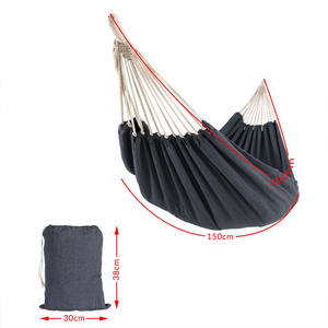 भारी शुल्क आउटडोर कैंपिंग गार्डन परिवार के वयस्कों के लिए डबल हैममॉक परिवार के वयस्कों के लिए पैटिको पिछवाड़े की छुट्टी के लिए स्थापित करना आसान है - Product Image 6