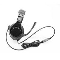 Pabrik Langsung USB Call Center Headphone Headband Wired Headset dengan Mic