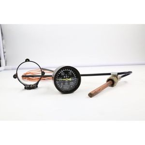 เทอร์โมมิเตอร์วัดความดัน Tianchuan ขนาด 60 มม. 0-160 องศาเซลเซียส แบบ Radial เกลียว M18*1.5 สำหรับใช้กับท่อหม้อไอน้ำ - Product Image 2