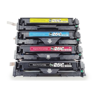 Cartouche de Toner Premium à haut rendement pour HPColor LaserJet Pro M377/M452/M477 CF410X CF411X CF412X <span class=keywords><strong>CF413X</strong></span> - Product Image 1