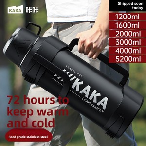 Botella <span class=keywords><strong>de</strong></span> <span class=keywords><strong>agua</strong></span> aislada <span class=keywords><strong>de</strong></span> acero inoxidable 316 <span class=keywords><strong>de</strong></span> 5 litros <span class=keywords><strong>de</strong></span> gran capacidad, termo <span class=keywords><strong>de</strong></span> viaje al aire libre con separación <span class=keywords><strong>de</strong></span> <span class=keywords><strong>agua</strong></span> <span class=keywords><strong>de</strong></span> té para acampar - Product Image 2