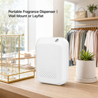 Diffuseur de parfum portable mural ou à poser, diffuseur d'arômes commercial sans fil avec télécommande pour chambre, salle de bain, magasin