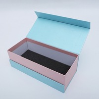 Boîte cadeau en carton rigide pliable de luxe personnalisée avec aimant