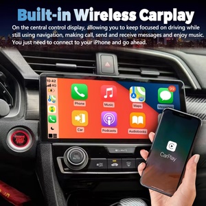 Radio para Auto de 10.33 Pulgadas para Honda Civic 2016-2018, Pantalla Android 14, Reproductor Multimedia GPS, Carplay, Navegación GPS - Product Image 4