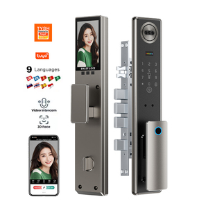 TYSH Palm View 3d riconoscimento del volto intelligente <span class=keywords><strong>serratura</strong></span> della porta automatica biometrica della scheda <span class=keywords><strong>di</strong></span> impronte digitali App <span class=keywords><strong>di</strong></span> <span class=keywords><strong>sicurezza</strong></span> Wifi - Product Image 1