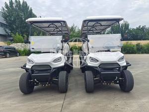 Voiture de patrouille électrique de bonne qualité fabriquée en Chine, chariot de golf 4 places avec certification CE, batterie au plomb-acide, autonomie de 70-90 km - Product Image 6
