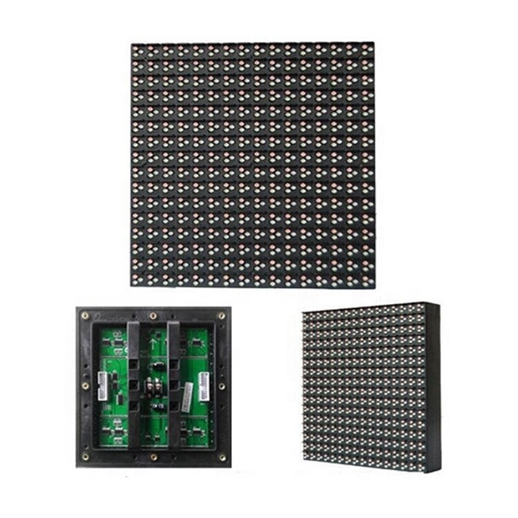 屋外用P10 DIPフルカラーRGBモジュール - 10000nitsのLED表示器
