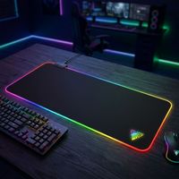 JEDEL OEM Vente en gros Tapis de souris de jeu RGB lumineux imperméable Taille 800*300*4mm Tapis de souris de jeu pour ordinateur de bureau