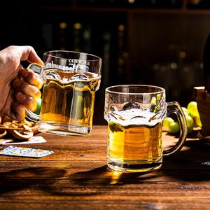 แก้วเบียร์ทรงหกเหลี่ยมขนาดใหญ่ ความจุครึ่งไพน์ ชุดแก้วเบียร์โฮเกอร์เดิน - Product Image 3