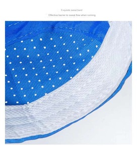 Mũ chạy bộ thoáng khí 100% polyester, chống nắng, chống tia UV, mũ bóng chày 5 tấm vải <span class=keywords><strong>nylon</strong></span> chống thấm, nhanh khô, thích hợp cho đi xe đạp, cắm trại - Product Image 6