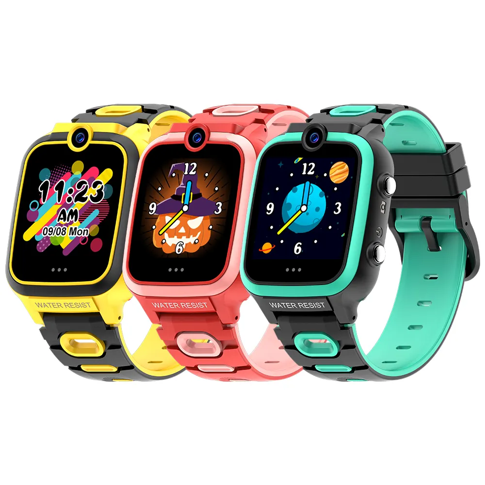 TANGBEY Q67 Produk Baru Murah 1.54 "IPX5 Jam Tangan Pintar Gaming Anak Tahan Air untuk Hadiah MP3 Pedometer Kamera Ganda Perekam Suara