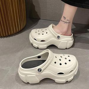 Colección de otoño 2025, cómodas Zapatillas de casa a la moda, zapatos de cueva al aire libre con punta cuadrada, gamuza de algodón, aumento de altura cálido - Product Image 3