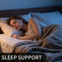 Gummies pour le sommeil OEM/ODM 5mg Mélatonine L-Théanine Magnésium Camomille Lavande Sureau Aide naturelle au sommeil Végétarien