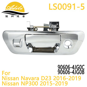 มือจับประตูท้าย Adili รุ่น LS0091-5 สีดำเคลือบไฟฟ้า วัสดุพลาสติกและโลหะ สำหรับรถยนต์นิสสัน นาวาร่า D23 NP300 ปี 2015-2019 - Product Image 1
