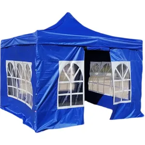 Custom printed outdoor advertising promotional folding tent pop-up trade show pavilion four-legged canopy tent