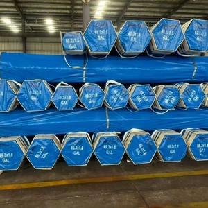Tuyau en acier galvanisé de 20 pieds (6 m), diamètre 2 pouces, paroi épaisse, revêtement en <span class=keywords><strong>zinc</strong></span>, tuyau rond en fer pour la construction d'échafaudages - Product Image 6