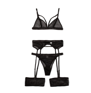 طقم ملابس داخلية نسائي للعب الأدوار بتصميم جديد، ملابس داخلية مثيرة مخصصة بملصق خاص - Product Image 6