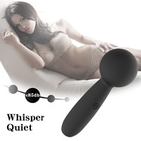 Delove 10-Frequenz Mini-Vibrator Masturbation Klitoris-Stimulation Sexspielzeug für Männer Frauen Wiederaufladbar Wasserdicht Silikon ABS
