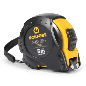 Rokfort 3m logosu TPR kaplı manyetik otomatik kilit donanım el aletleri ile özelleştirilmiş ABS durumda mezura