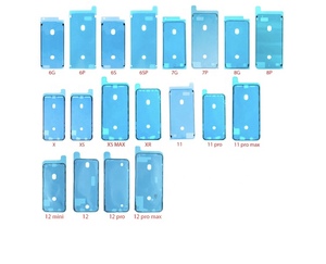 防水粘着のりテープステッカー<span class=keywords><strong>iphone</strong></span> 6に12プロマックスタッチスクリーン修理部品