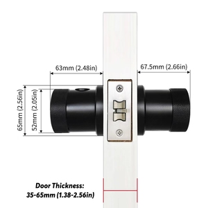 Cerradura Inteligente para Puerta con Huella Dactilar y Aplicación Tuya, Compatible con Red IP, <span class=keywords><strong>Control</strong></span> Remoto para Hogares y Hoteles - Product Image 2