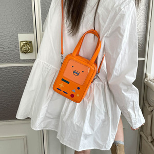 Custom Novelty Friendly Design Console Handbag Y2K Kawaii Gameboy Crossbody <b>Purse</b> Shiny PU Colorful Shoulder Ita Bag - Product Image 5