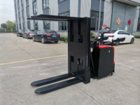 Chariot à palettes électrique 3 tonnes à batterie lithium-ion, neuf, livraison rapide, garantie 1 an, idéal pour les ateliers de réparation de machines efficaces