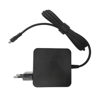 Adaptor Daya Laptop/Ponsel Universal 65W PD Tipe-C DC dengan Proteksi OTP/OVP Bersertifikasi CE/FCC/ROHS Garansi 1 Tahun