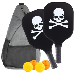 Juego de Palas de Pickleball de Fibra de Vidrio de 13.4 mm de Grosor, Aprobadas por la USAPA, con Bolsa de Transporte y Pelotas para Deportes al Aire Libre - Product Image 2