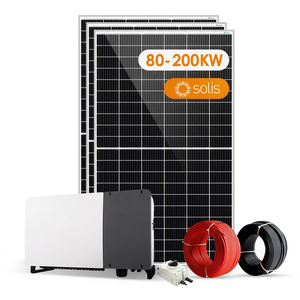 With Mono Series Solar Panels on <b>Grid</b> Solar <b>System</b> 100KW Direct From China Factory - Product Image 1
