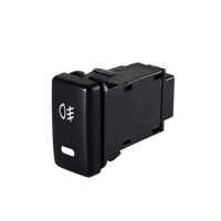 Interruptor de Botón para Control de Haz de Luz LED de 12V, Interruptor Automático para Luces Antiniebla para Autos Toyota, Interruptores de Automóvil de Material ABS, Interruptor para Faros de Coche
