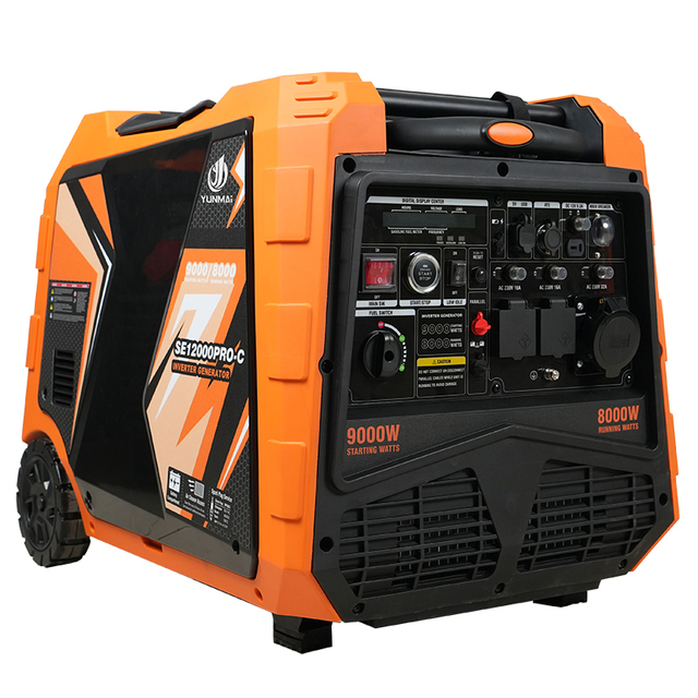 2024 New Silent Portable 9kva 9kw Gasoline Inverter Generator SE12000PRO-C