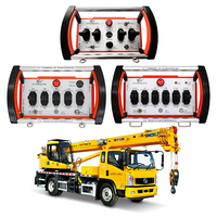 Télécommande de grue industrielle à joystick proportionnel 12V 24V à apprentissage automatique pour grues de camion, longue portée