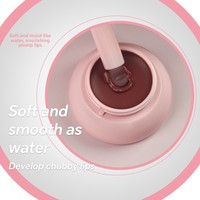 Nouveau design, baume à lèvres hydratant en gelée haute pigmentation, personnalisable avec votre logo, étiquette privée, gloss à lèvres parfumé effet beurre