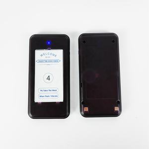 JT-916 бесплатный дизайн логотипа беспроводной Ресторан Гостевая система вызова черный пейджер зуммер официант сервисная система - Product Image 3