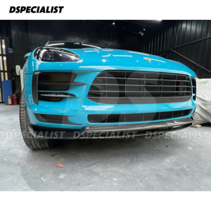 Spoiler de pare-chocs avant en fibre de carbone de style artisanal pour kit carrosserie <span class=keywords><strong>Porsche</strong></span> <span class=keywords><strong>Macan</strong></span> - Product Image 3